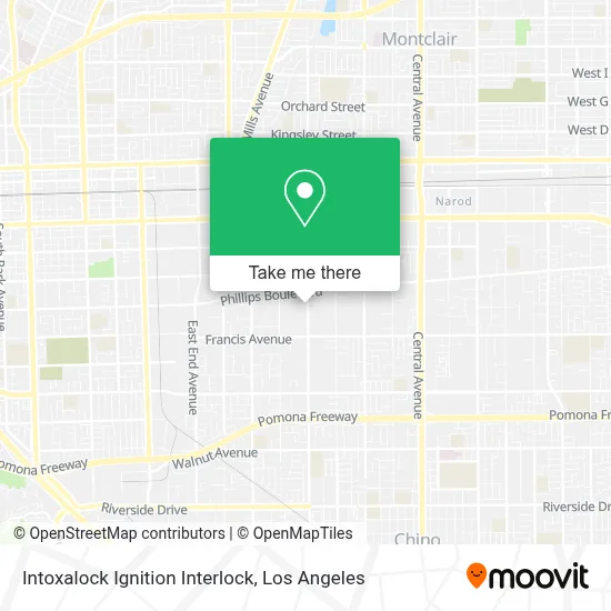 Intoxalock Ignition Interlock map