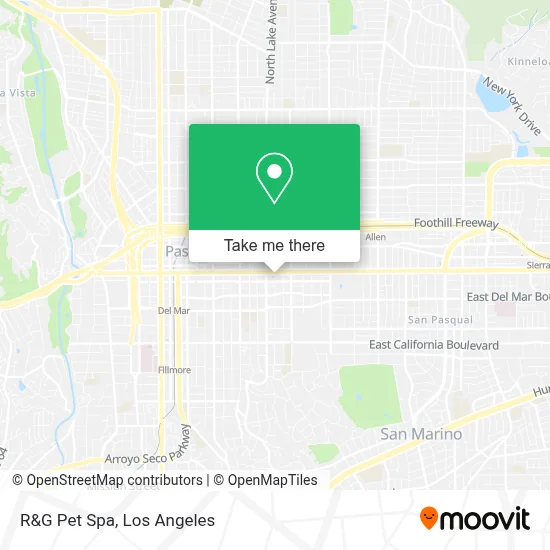 R&G Pet Spa map