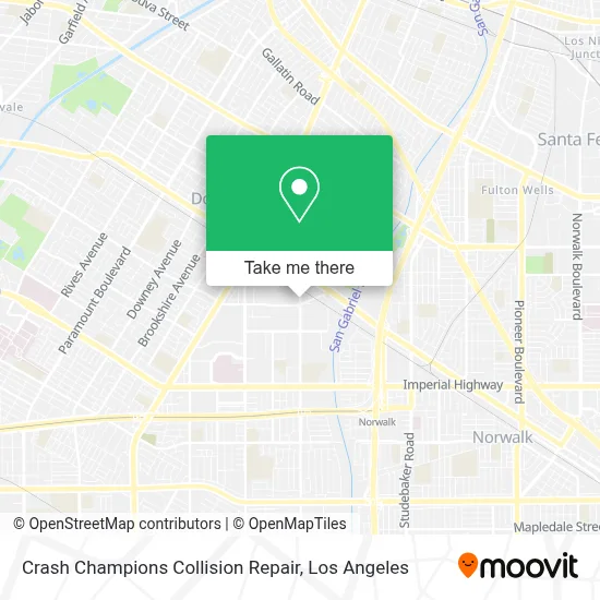Crash Champions Collision Repair map