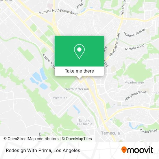 Redesign With Prima map
