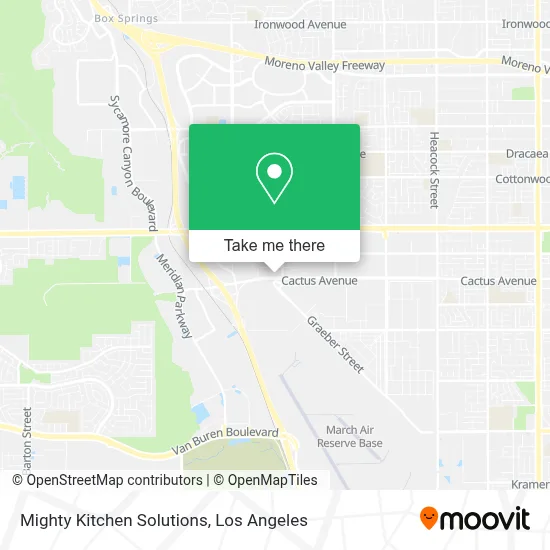 Mighty Kitchen Solutions map
