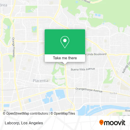 Labcorp map