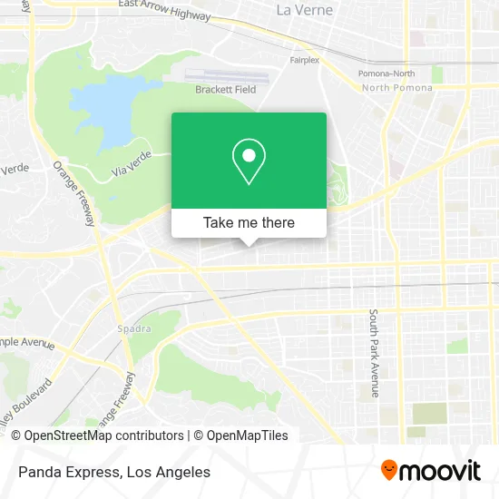 Panda Express map