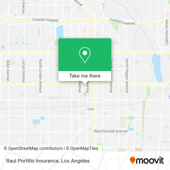 Raul Portillo Insurance map