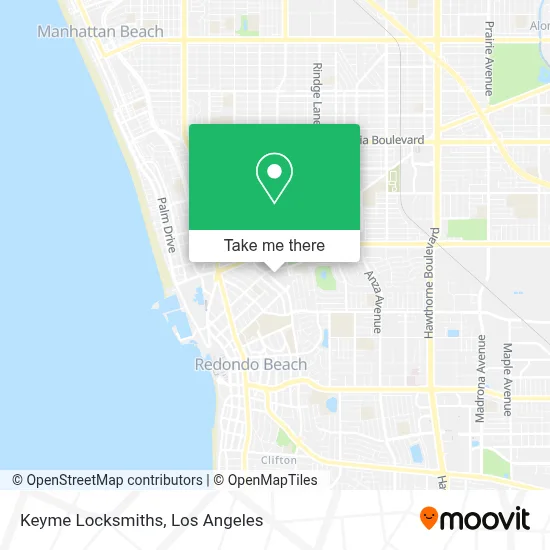 Keyme Locksmiths map