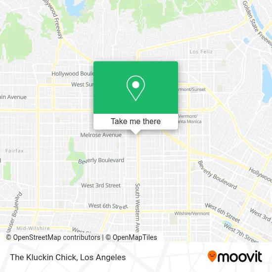 The Kluckin Chick map