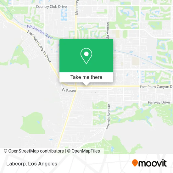 Labcorp map