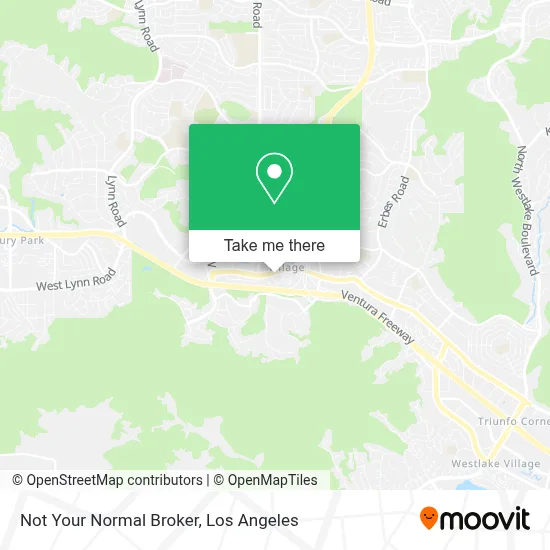 Not Your Normal Broker map