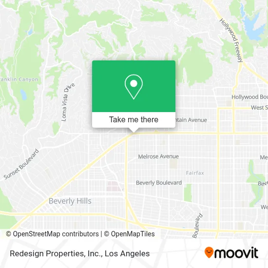 Redesign Properties, Inc. map