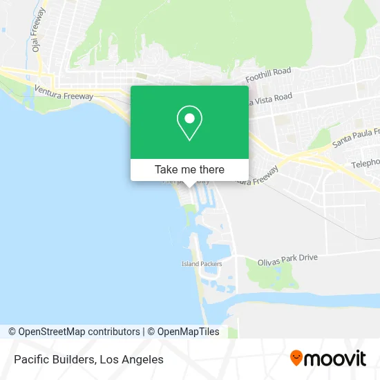 Pacific Builders map