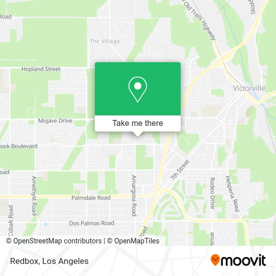 Redbox map