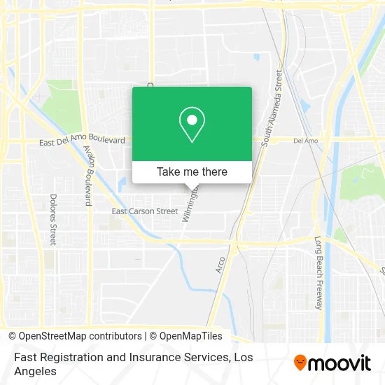 Fast Registration and Insurance Services map