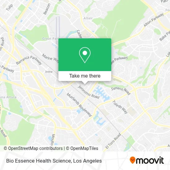 Bio Essence Health Science map