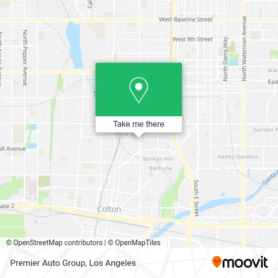 Premier Auto Group map