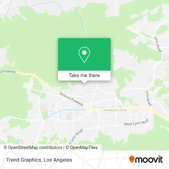 Trend Graphics map