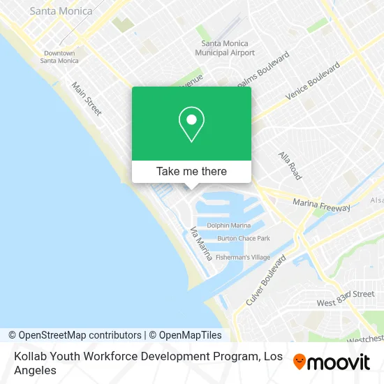 Kollab Youth Workforce Development Program map