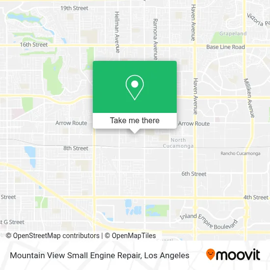 Mountain View Small Engine Repair map