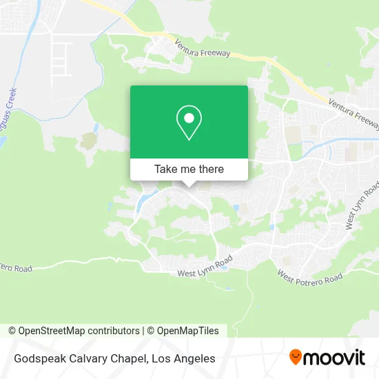 Godspeak Calvary Chapel map