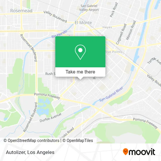 Autolizer map