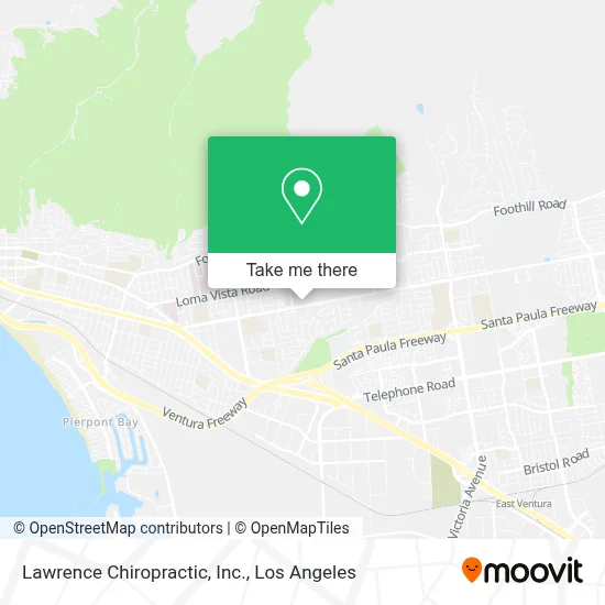Lawrence Chiropractic, Inc. map