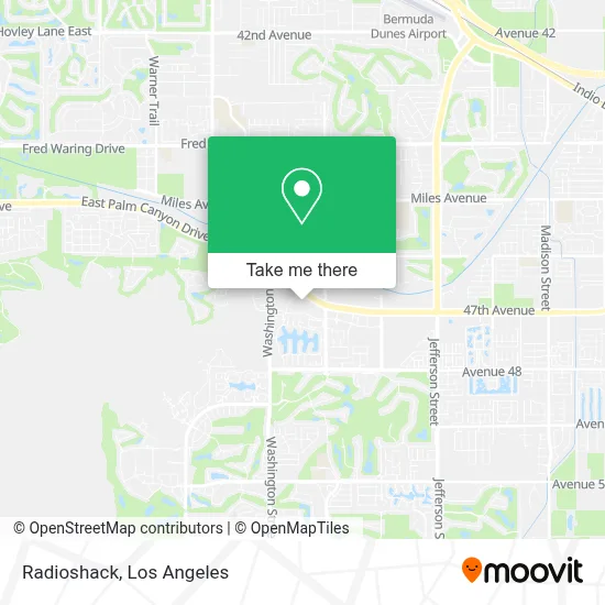Radioshack map