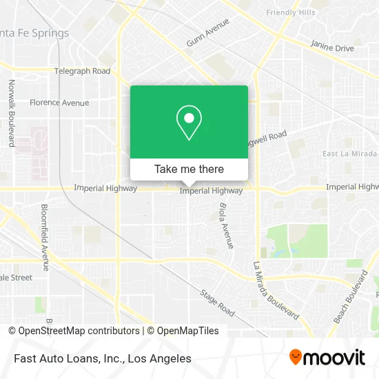 Fast Auto Loans, Inc. map