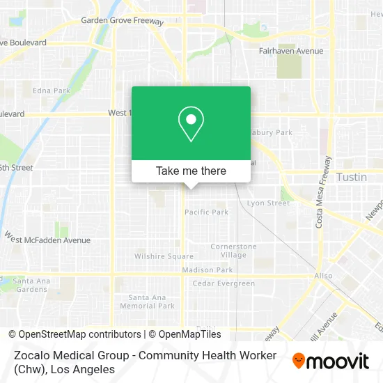Zocalo Medical Group - Community Health Worker (Chw) map