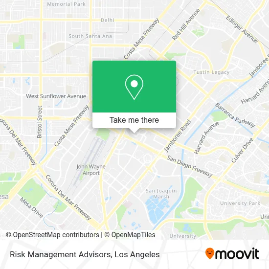 Risk Management Advisors map