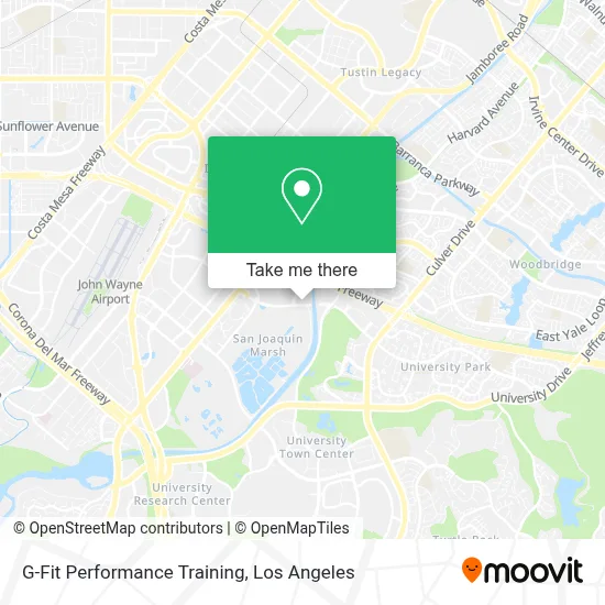 G-Fit Performance Training map