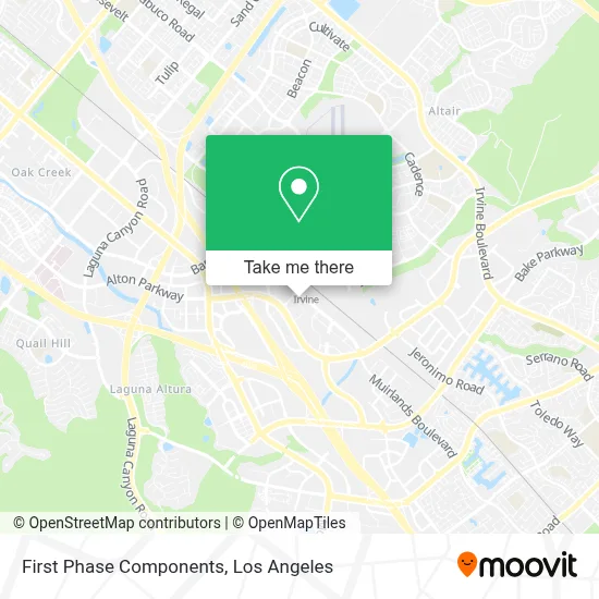 First Phase Components map