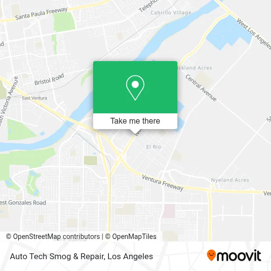 Auto Tech Smog & Repair map
