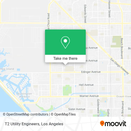 T2 Utility Engineers map