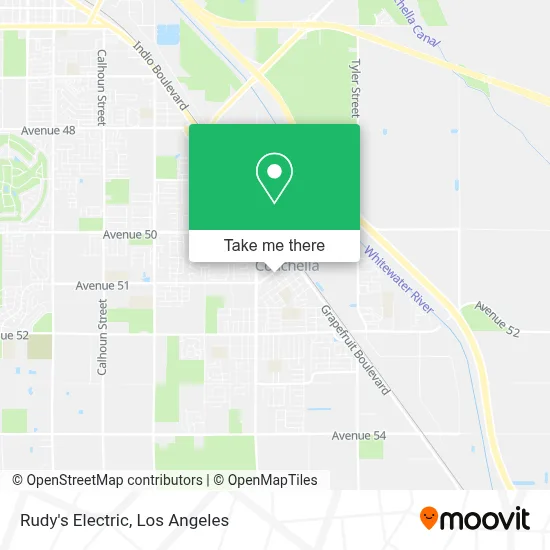 Rudy's Electric map