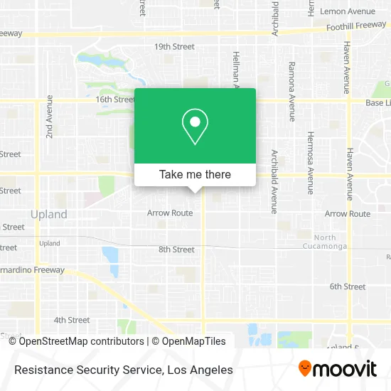 Resistance Security Service map