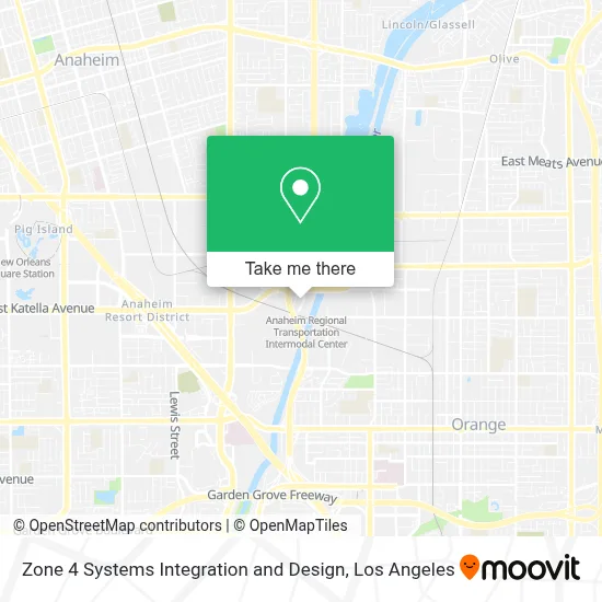 Zone 4 Systems Integration and Design map