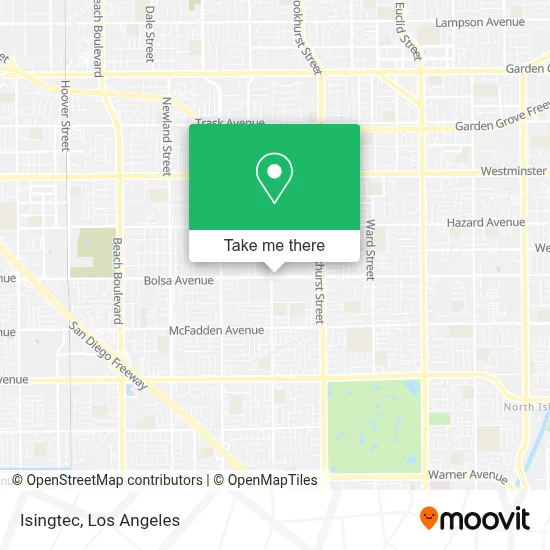 Isingtec map