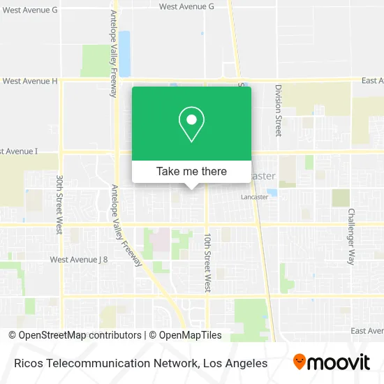 Ricos Telecommunication Network map