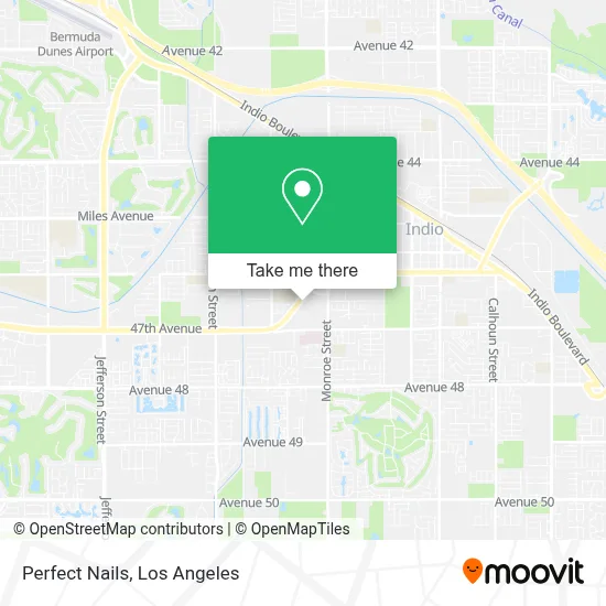 Perfect Nails map