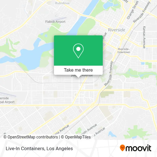 Live-In Containers map