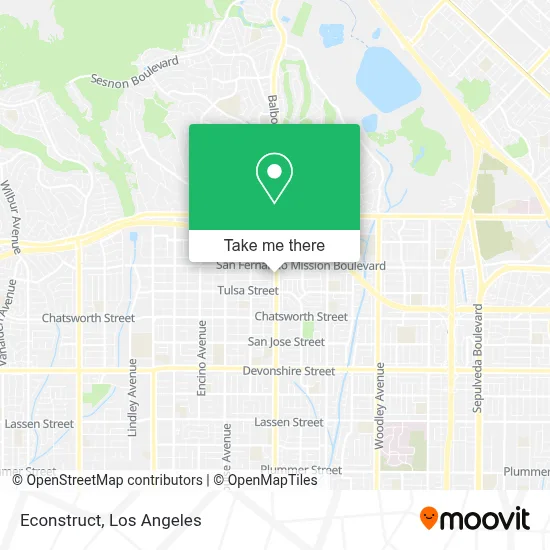 Econstruct map