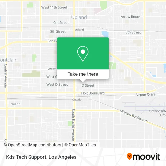 Kds Tech Support map