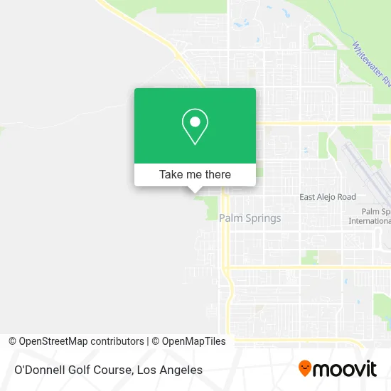 O'Donnell Golf Course map