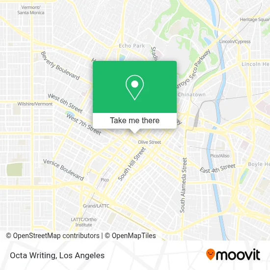 Octa Writing map