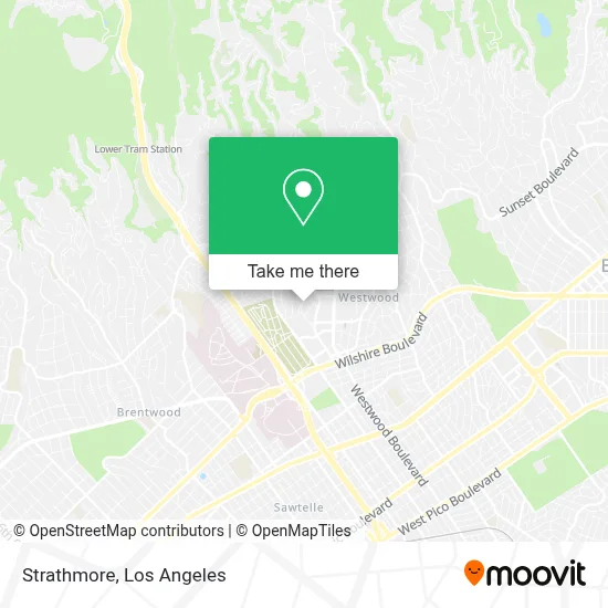 Strathmore map