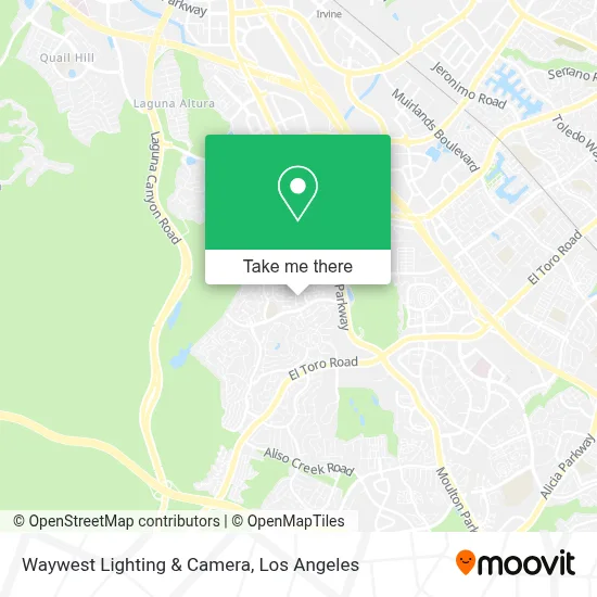 Waywest Lighting & Camera map