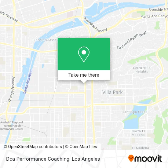 Dca Performance Coaching map