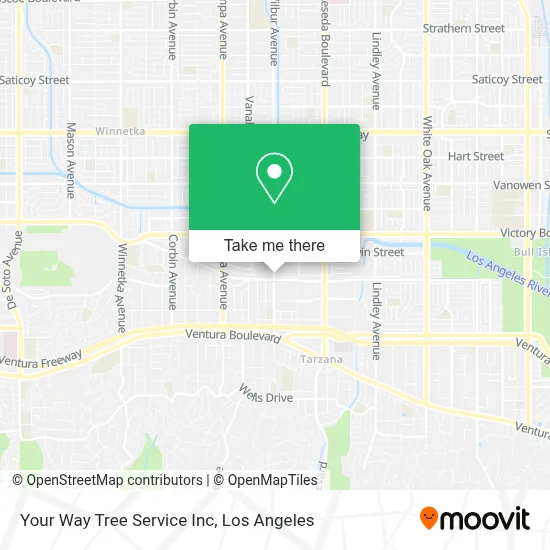 Your Way Tree Service Inc map