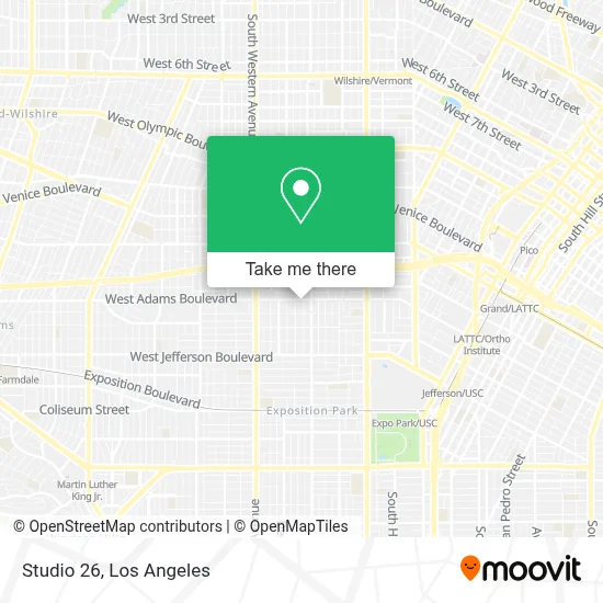Studio 26 map
