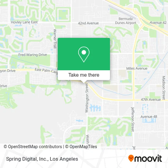 Spring Digital, Inc. map
