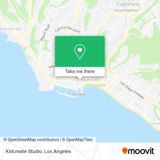 Kidcreate Studio map